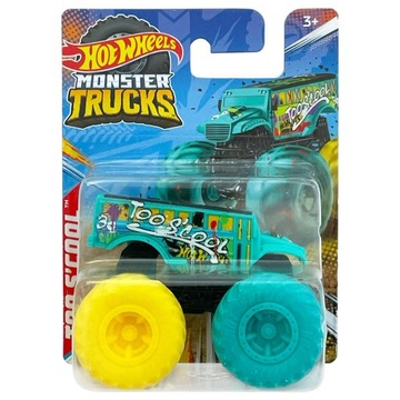 HTP25 MONSTER TRUCKS HOT WHEELS TOO SCOOL