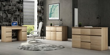 ДУБ СОНОМА КОМОД K1 ГОСТИНАЯ СПАЛЬНЯ 120 СМ