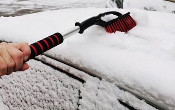 ЩЕТКА СКРЕБОК ЩЕТКА ДЛЯ ПОДМЕТКИ СНЕГА БОЛЬШАЯ 75