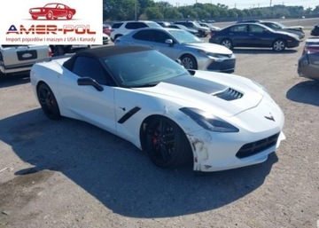 Chevrolet Corvette C7 2016 Chevrolet Corvette Stingray Z51 2016 6.2l 6.2 Benzyna 460KM