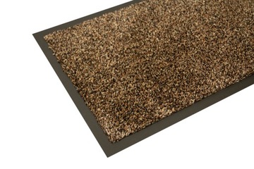 40x60 cm WYCIERACZKA WEJŚCIOWA POD DRZWI BEŻ BRĄZ NA GUMIE DO WIATROŁAPU
