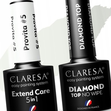 Claresa PROVITA baza lakier 5w1 #5 TOP DIAMOND