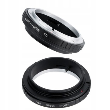 АДАПТЕР CANON FD — CANON EOSM EOS EF ЧЕРНЫЙ
