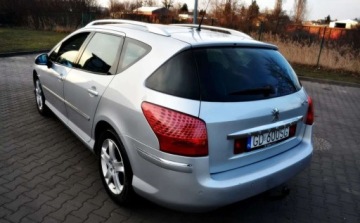 Peugeot 407 SW 2.0 HDi FAP 163KM 2010 Peugeot 407 2.0 HDI 163KM Automat, Panorama, Skory, Serwisowany 2.0 Diesel, zdjęcie 22