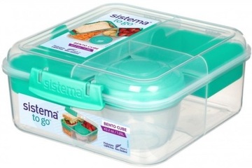 SISTEMA LUNCHBOX BENTO CUBE TO GO ŚNIADANIÓWKA