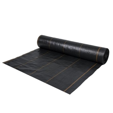 Agrotkanina Bradas czarny 100 cm x 100 mb 110 g/m²