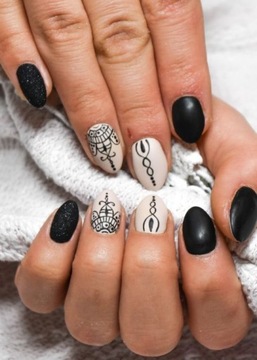 Бляшка для узоров штампов.