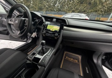 Honda Civic X Hatchback 5d Facelifting 1,0 VTEC TURBO 126KM 2020 Honda Civic 1.0 TURBO kamera 126KM gwarancja bezwypadkowy MANUAL 101.000, zdjęcie 15