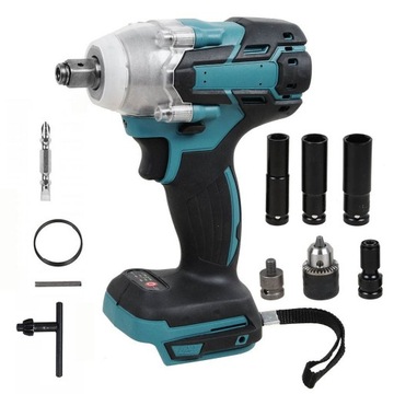 BEZPRZEWODOWY KLUCZ UDAROWY 3000RPM DO MAKITA 18 V