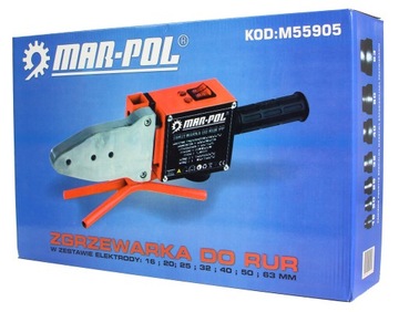 ZGRZEWARKA RUR ZGRZEWANIA PP PCV 1500W MATRYCE 16-63MM
