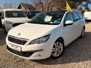 Peugeot 2015 Peugeot 308 Panorama Swietny stan Po serwisie 1.2 Diesel 110KM, zdjęcie 1