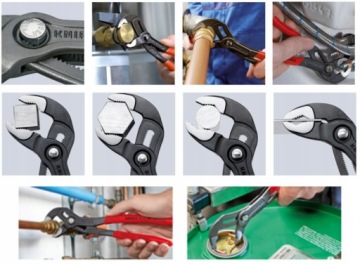 ТРУБНЫЕ ЩИПЦЫ KNIPEX COBRA КЛЮЧ 250 мм 87 01 250