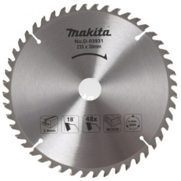 MAKITA TARCZA HM DO DREWNA 235 X 30 48Z D-03931