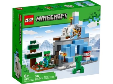 LEGO Minecraft 21243 Снежные вершины в подарок