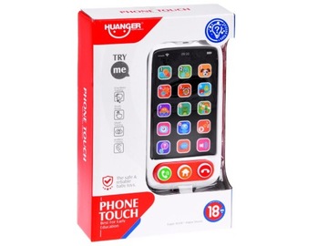 МОБИЛЬНЫЙ ТЕЛЕФОН Смартфон сенсорный интерактивные световые мелодии