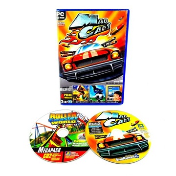 MAD CARS + 8 CUD ŚWIATA ÓSMY PC POLSKIE WYDANIE PL
