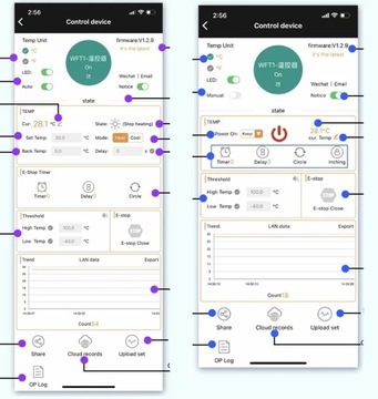 РЕГУЛЯТОР ТЕМПЕРАТУРЫ ТЕРМОСТАТ -40 110C WIFI 6-30В постоянного тока