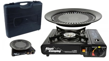 KUCHENKA TURYSTYCZNA gazowa GRILL ALPEN CAMPING