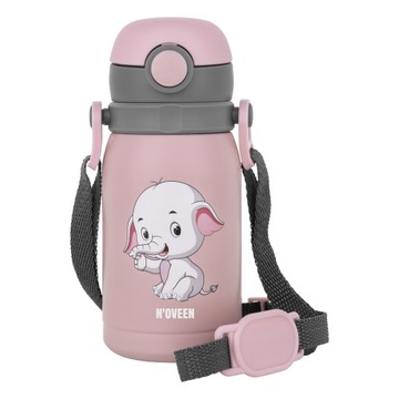 ТЕРМОС КРУЖКА ДЛЯ ДЕТЕЙ БУТЫЛКА БУТЫЛКА С ТРУБКОЙ 2В1 РУЧКА ПОВОДОК