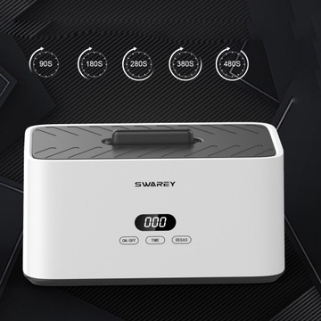 Ультразвуковой очиститель 1000 мл для стальных ювелирных изделий и т. д.