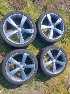 KOŁA ALUFELGI ROTOR 5X112 + OPONY 225/40/18 LUBLIN