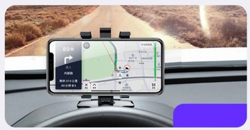 Держатель для телефона на приборной панели - зажим