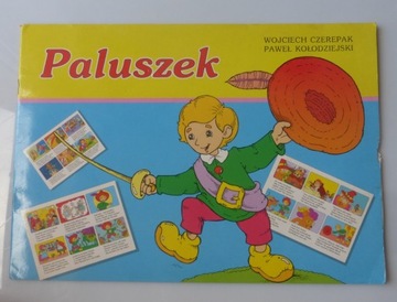 KOMIKS KSIĄŻKA DZIECI PALUSZEK CZEREPAK STARA 1998
