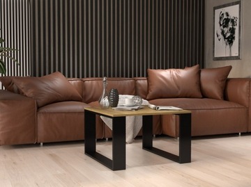 МИНИ-ЖУРНАЛЬНЫЙ СТОЛИК LOFT MARIKA, ДУБ ARTISAN-ЧЕРНЫЙ