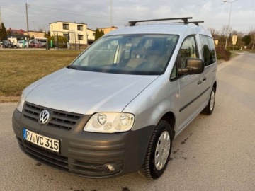 Volkswagen Caddy III Furgon 1.4 80KM 2009 Volkswagen Caddy 7 osob Caddy LIFE 1,4 Benz.80KM Klimatron Parktroniki Ele, zdjęcie 6