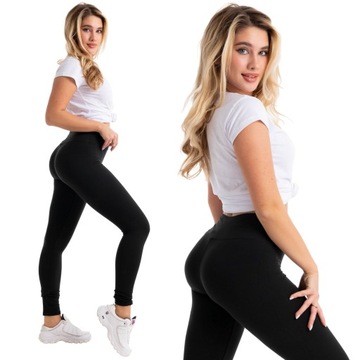 LEGGINSY WYSOKI STAN Dużo Kolorów Rozmiarów