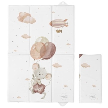 CEBA BABY Składana miękka mata do przewijania 60x40 Mouse