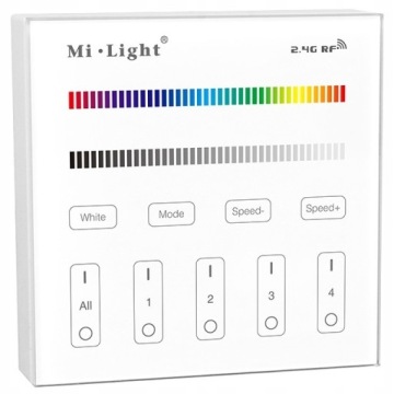 Pilot DOTYKOWY RGB RGBW Miboxer T3 NAŚCIENNY 230V