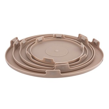 Набор из 5 стеклянных мисок с крышками для хранения салатника Альтом.