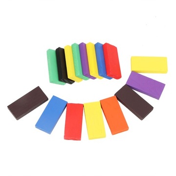 Набор деревянных строительных блоков из 300 штук домино