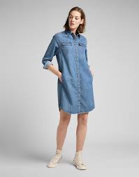 Sukienka LEE SHIRT DRESS r. XS