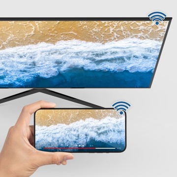 Смарт-телевизор Kruger&Matz Chromecast Android 13, медиаплеер