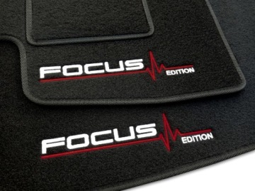 Velurové Koberce Ford Focus MK3 (2010-2018) 2x Focus Edition