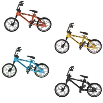 4 szt. 1/24 rowerek ze stopu aluminium BMX kolarstwo górskie zabawka gadżet na biurko