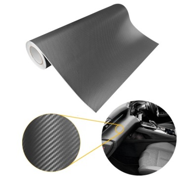 Ochranná ozdobná dýha Fólie Automobilová Carbon 3D Grafitový Tuning Aut