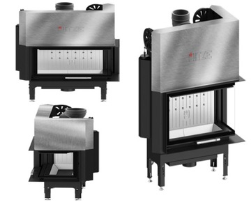KOMINEK POWIETRZNY HITZE HST 54x39 PRAWY GILOTYNA 11.2 kW