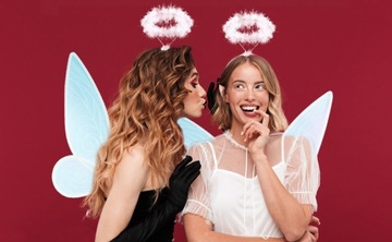 Крылья Ангела Фея Бабочка Маскировка эльфа + Жезл + Ореол