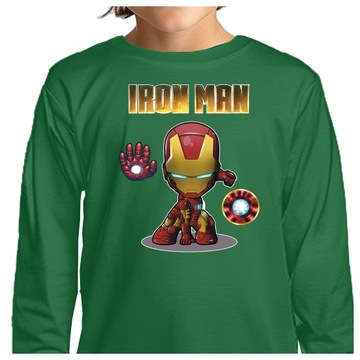 BLUZKA AVENGERS IRON MAN MARVEL 146-152 DZIECIĘCA DLA DZIECI DŁUGI RĘKAW