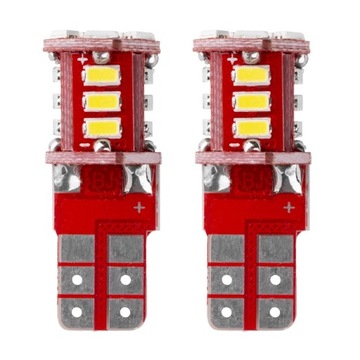 Żarówki LED 2x W5W 5W5 T10 STANDARD 3014 21 SMD
