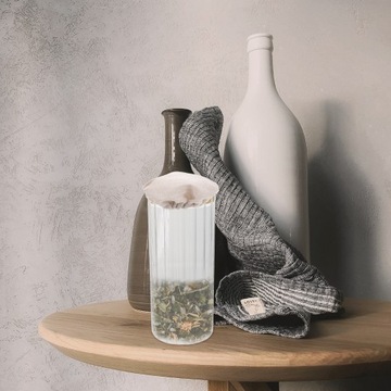 Бутылки Стеклянная банка с крышкой Закваска для закваски