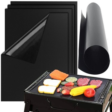 10 x тефлоновый коврик для гриля, многоразовые противни для выпечки гриля