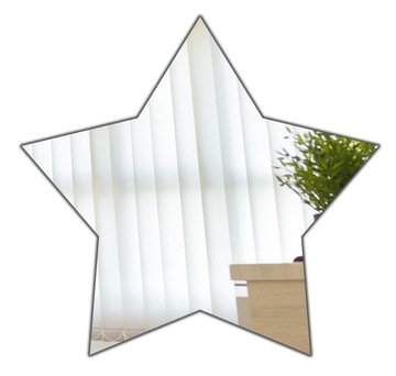 LUSTRO akrylowe gwiazdka 20x19 cm LS-83
