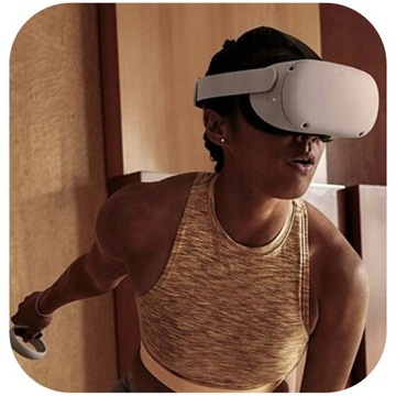 ОЧКИ VR META OCULUS QUEST 2 128 ГБ + 2 КОНТРОЛЛЕРА ВИРТУАЛЬНАЯ РЕАЛЬНОСТЬ