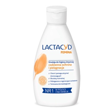 Lactacyd emulsja do higieny intym. femina zapas 200ml