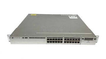 Cisco WS-C3850-24T-S 24-Port Gigabit Switch 2 x zasilacz 350W