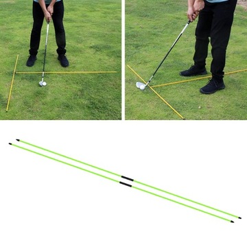 Комплект из двух клюшек для гольфа, которые помогут вам в тренировках по гольфу